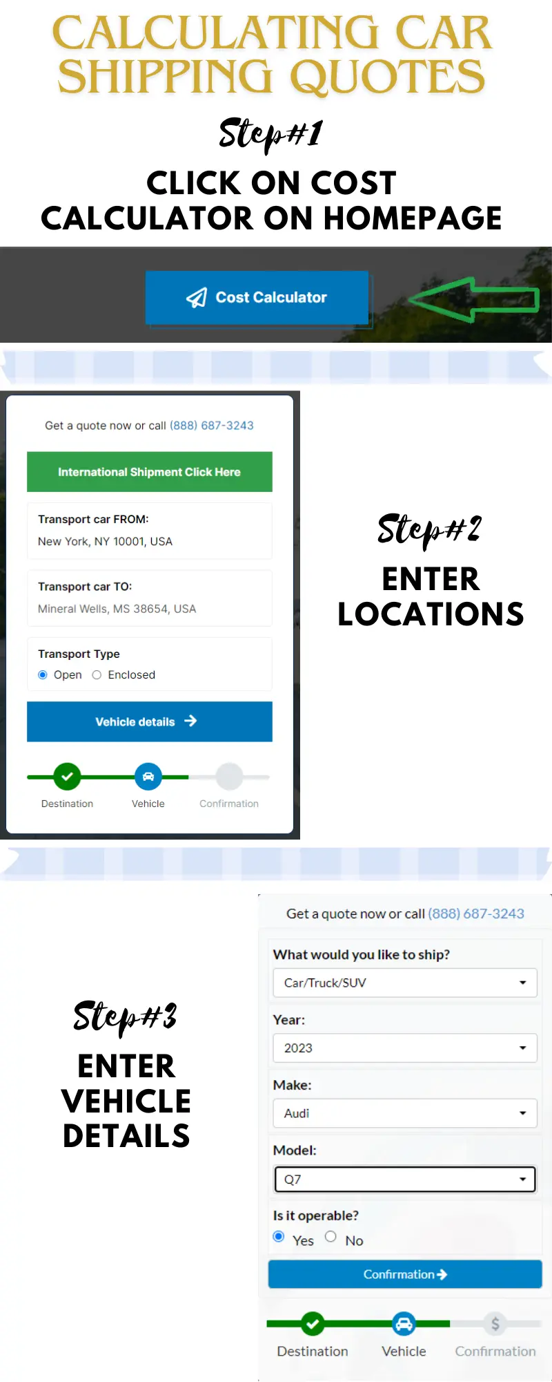 Using Car Shipping Calculator to Get Free Quotes in Minutes